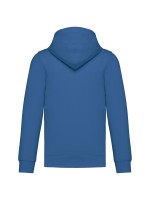 Sweatshirt reciclada com fecho e capuz unissexo - K4042