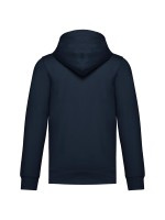 Sweatshirt reciclada com fecho e capuz unissexo - K4042