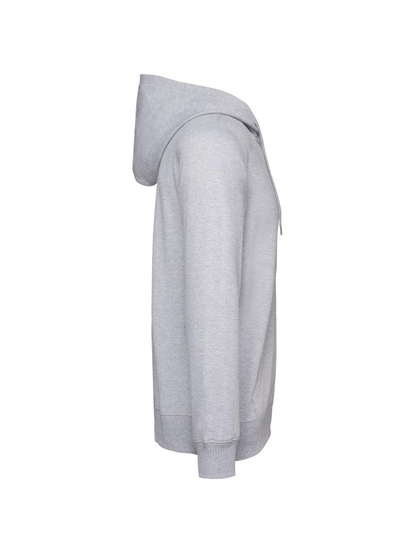 Sweatshirt reciclada com fecho e capuz unissexo - K4042A