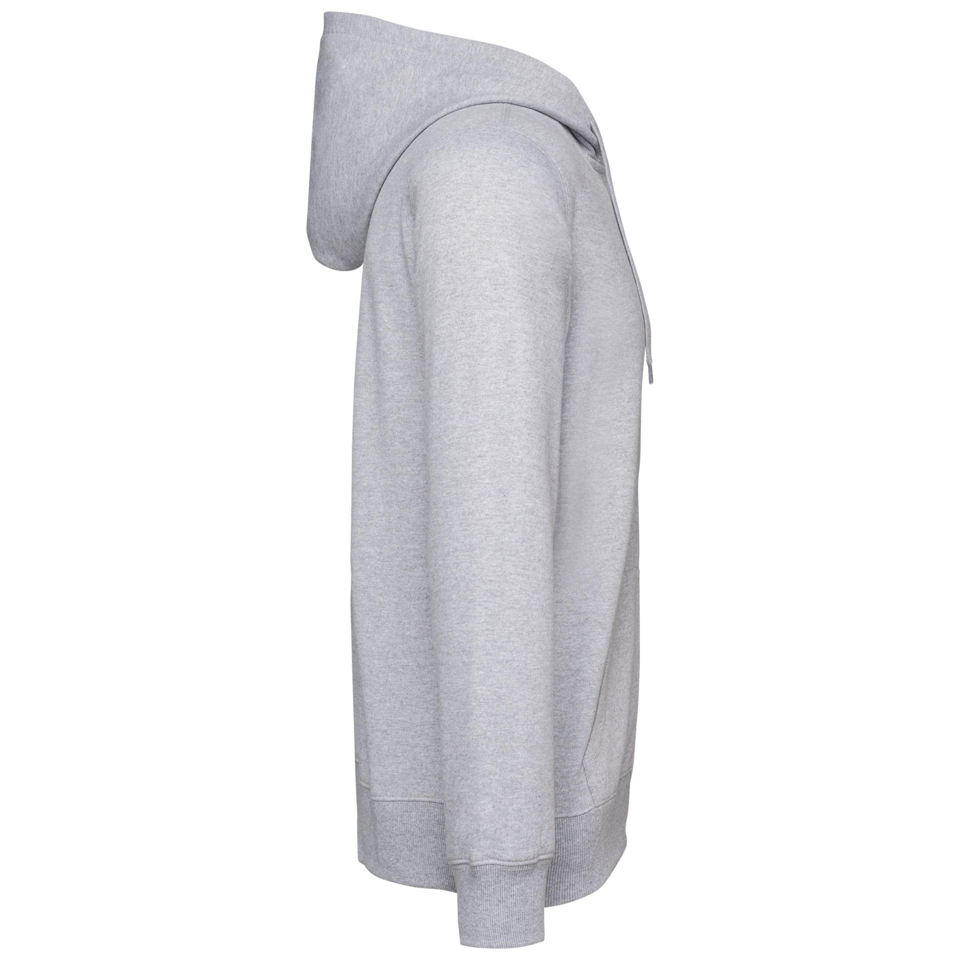 Sweatshirt reciclada com fecho e capuz unissexo - K4042A
