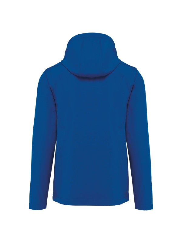 Blusão softshell 3 camadas com capuz e mangas amovíveis unissexo - K422