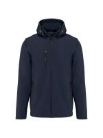 Bluso softshell 3 camadas com capuz e mangas amovveis unissexo - K422