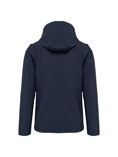 Bluso softshell 3 camadas com capuz e mangas amovveis unissexo - K422