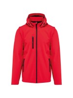Bluso softshell 3 camadas com capuz e mangas amovveis unissexo - K422