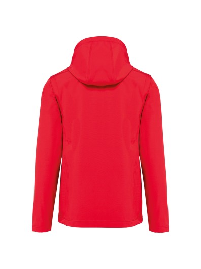 Bluso softshell 3 camadas com capuz e mangas amovveis unissexo - K422