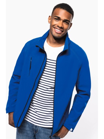 Bluso softshell com capuz amovvel - K413