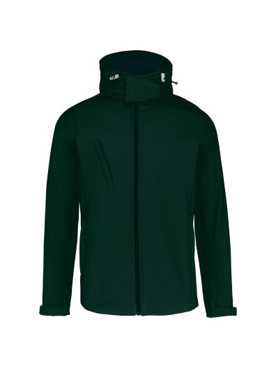 Bluso softshell com capuz amovvel - K413