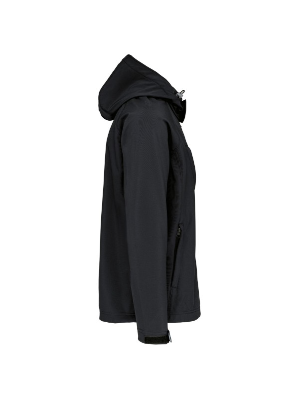 Bluso softshell com capuz amovvel - K413