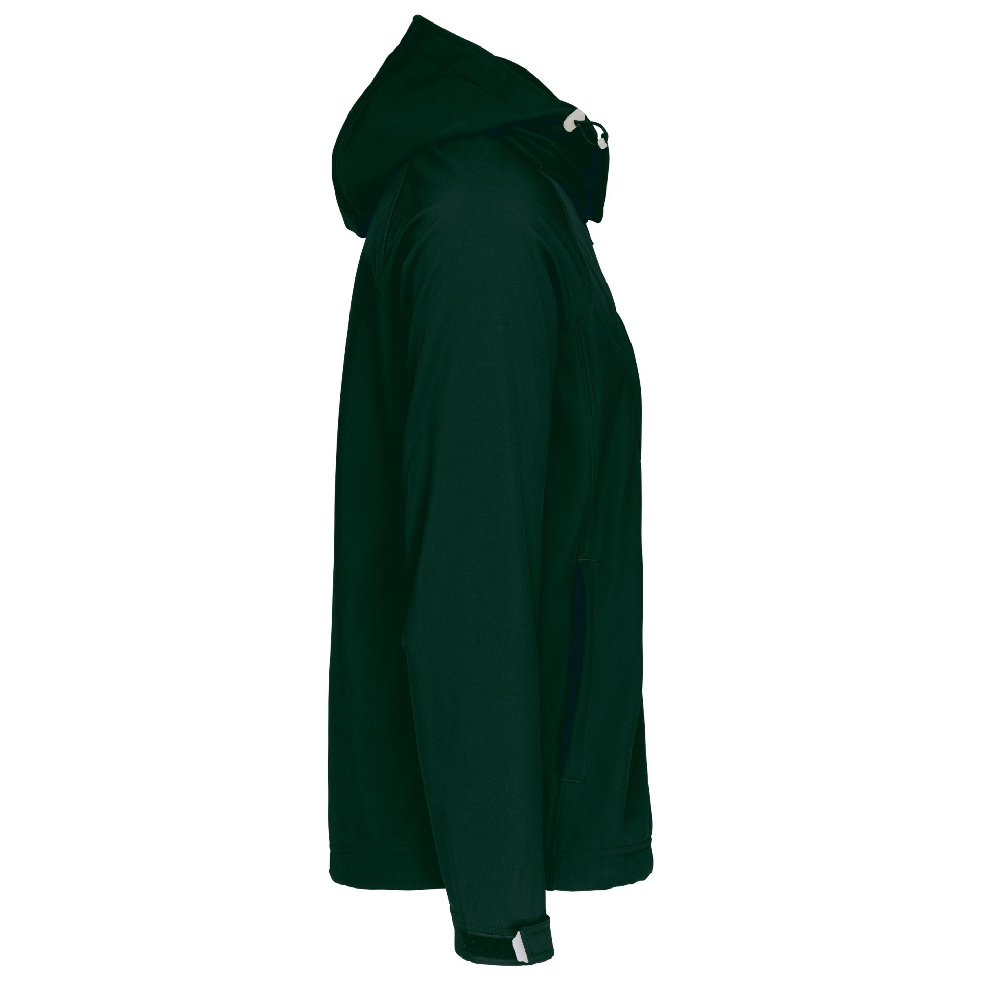 Blusão softshell com capuz amovível - K413