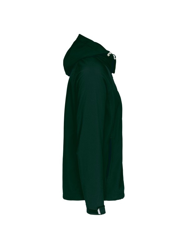 Bluso softshell com capuz amovvel - K413