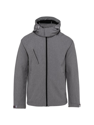 Bluso softshell com capuz amovvel - K413