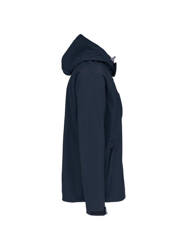 Bluso softshell com capuz amovvel - K413