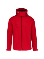 Bluso softshell com capuz amovvel - K413