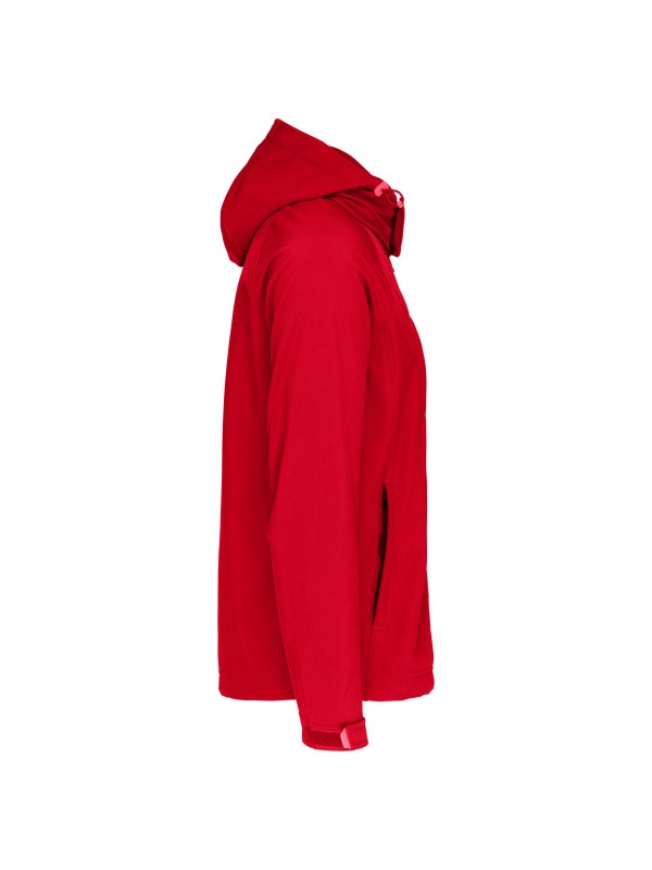 Bluso softshell com capuz amovvel - K413