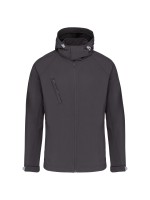 Bluso softshell com capuz amovvel - K413