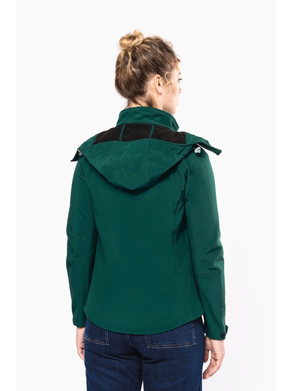 Bluso softshell com capuz amovvel - K414