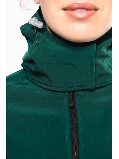 Bluso softshell com capuz amovvel - K414