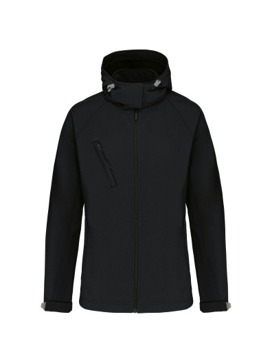 Bluso softshell com capuz amovvel - K414
