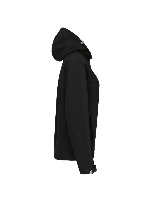 Bluso softshell com capuz amovvel - K414