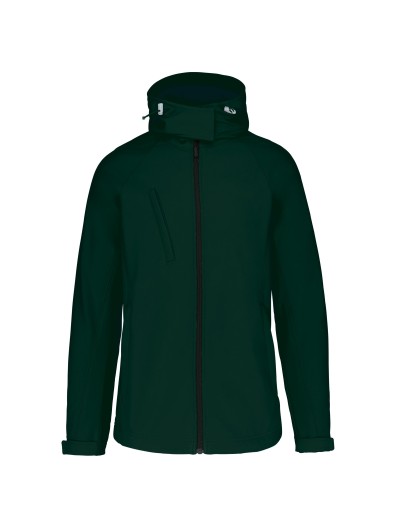 Bluso softshell com capuz amovvel - K414