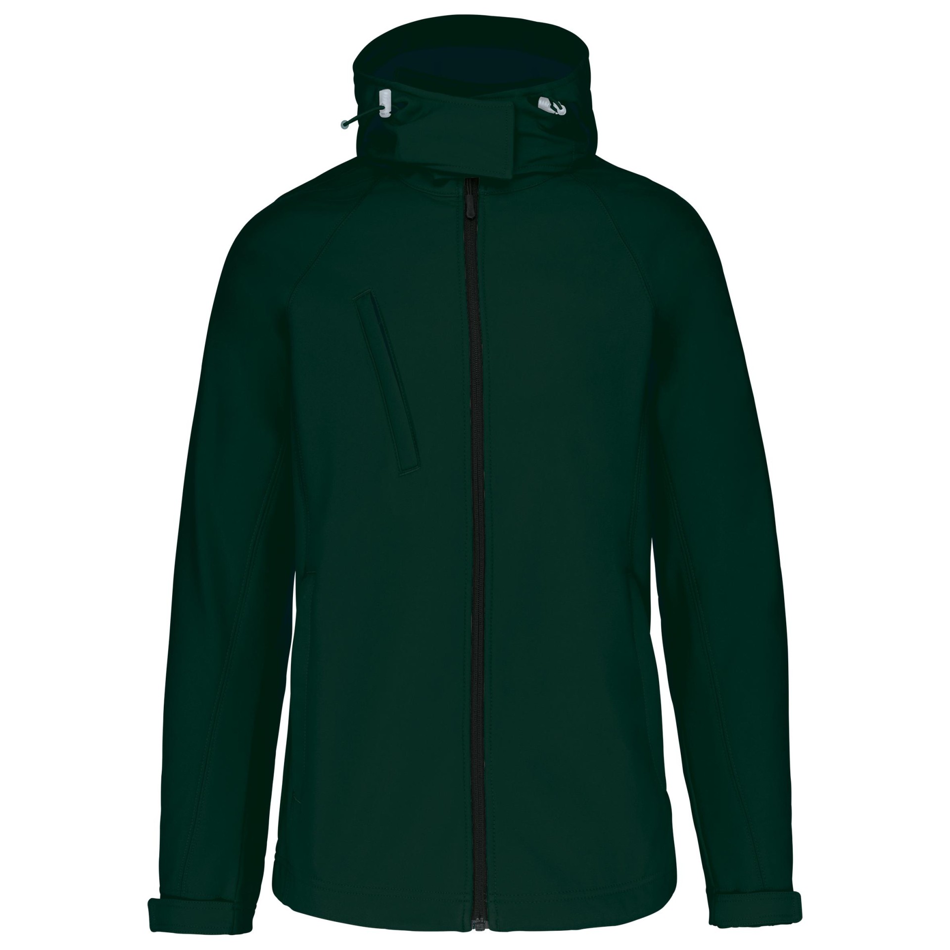 Blusão softshell com capuz amovível - K414