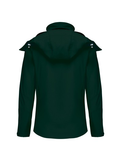 Bluso softshell com capuz amovvel - K414