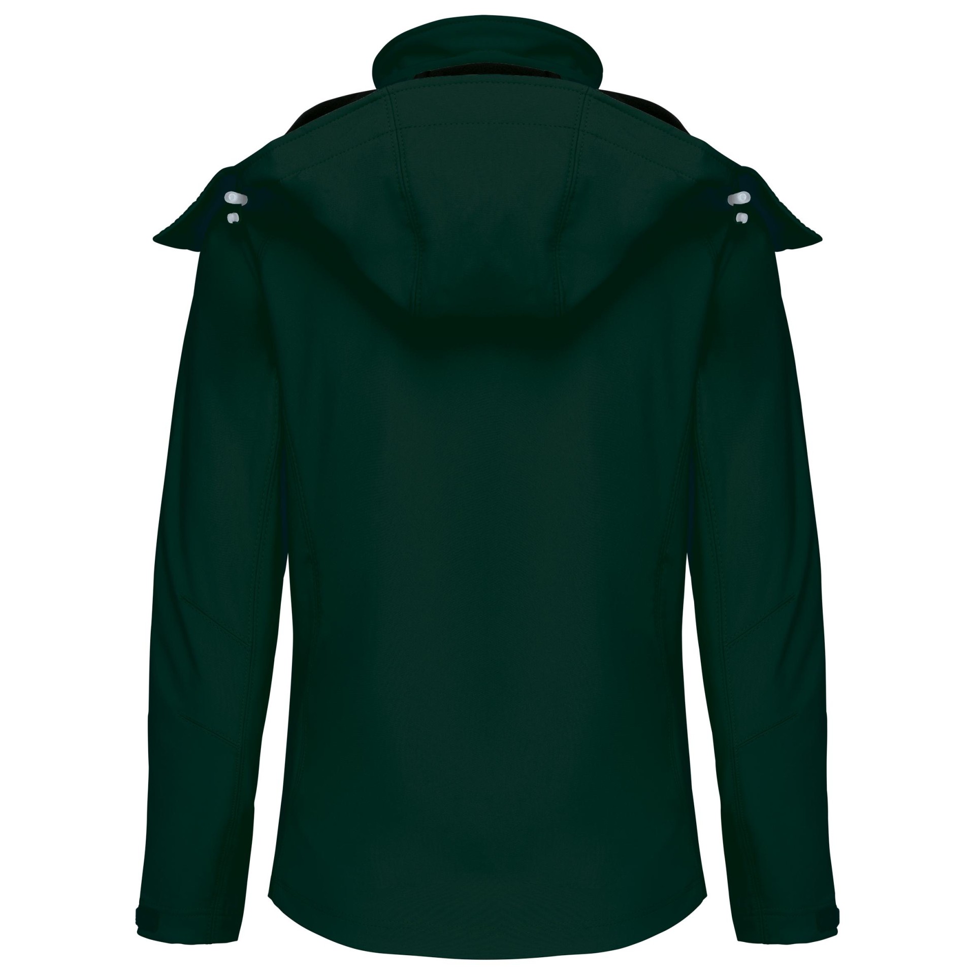 Blusão softshell com capuz amovível - K414