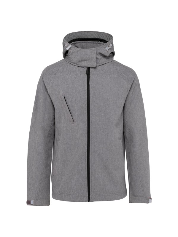 Bluso softshell com capuz amovvel - K414