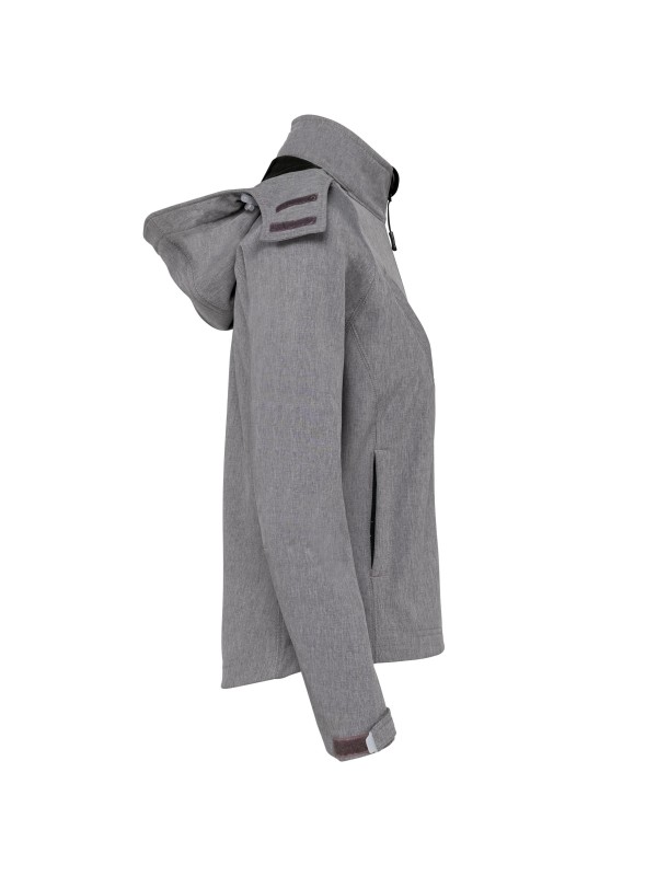 Bluso softshell com capuz amovvel - K414