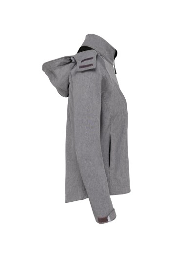 Bluso softshell com capuz amovvel - K414