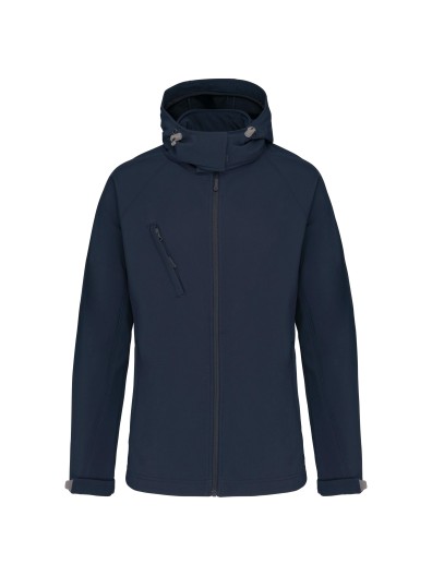 Bluso softshell com capuz amovvel - K414