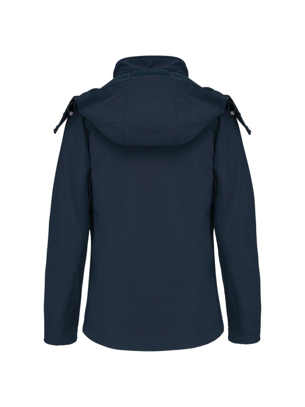 Bluso softshell com capuz amovvel - K414