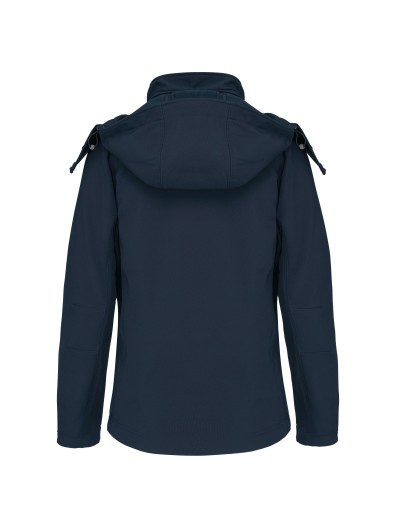 Bluso softshell com capuz amovvel - K414