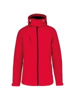 Bluso softshell com capuz amovvel - K414