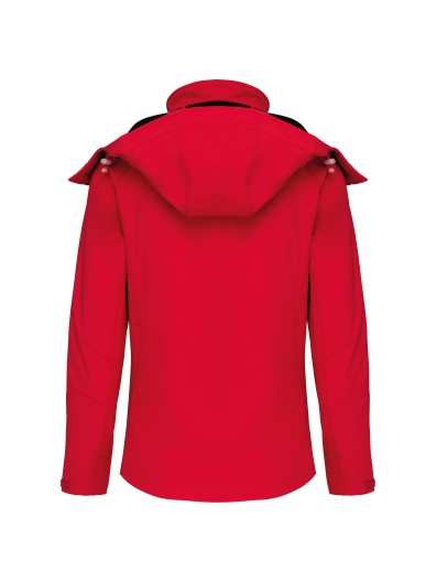 Bluso softshell com capuz amovvel - K414