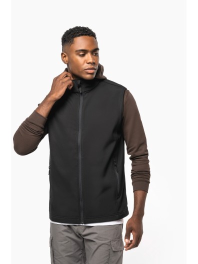 Colete softshell 2 camadas eco-responsvel unissexo - K426