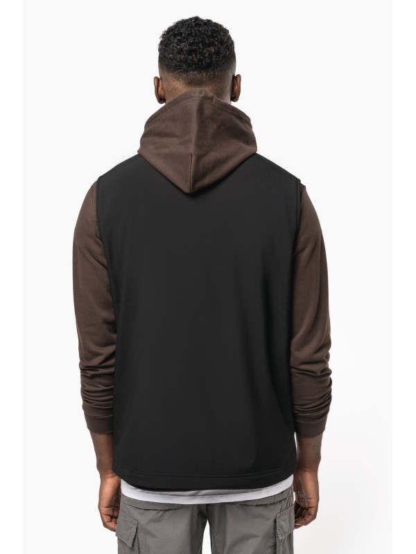 Colete softshell 2 camadas eco-responsvel unissexo - K426