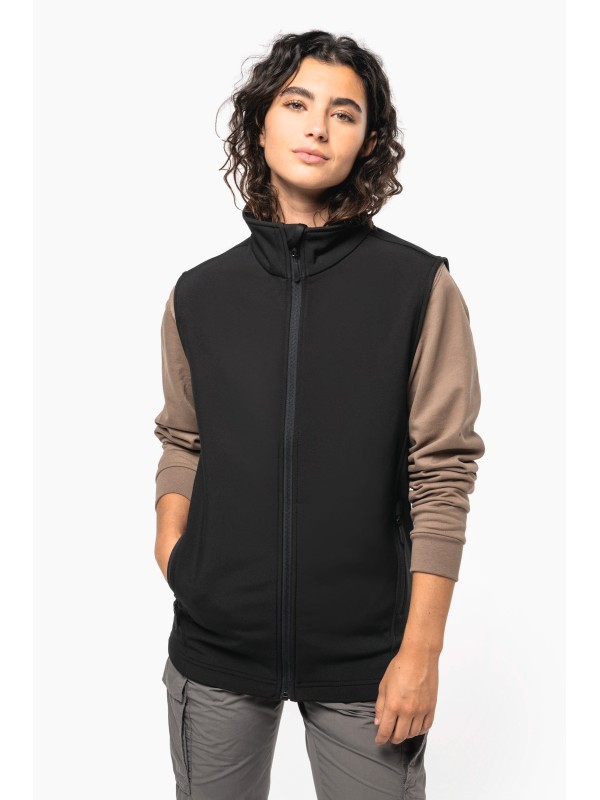 Colete softshell 2 camadas eco-responsvel unissexo - K426