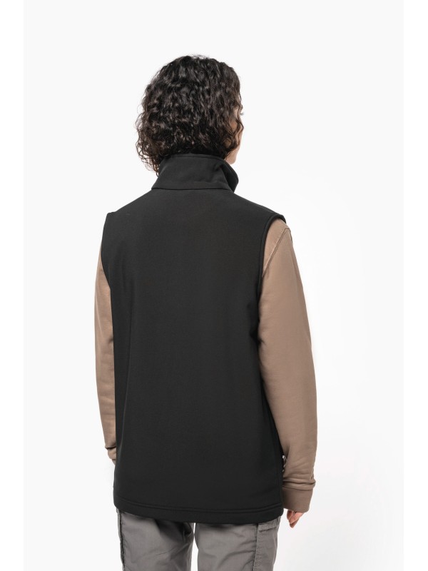 Colete softshell 2 camadas eco-responsvel unissexo - K426