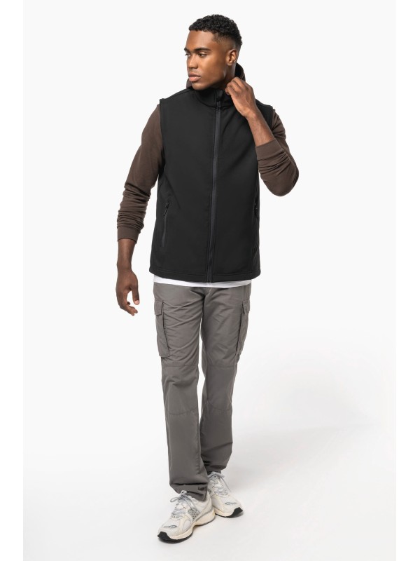 Colete softshell 2 camadas eco-responsvel unissexo - K426