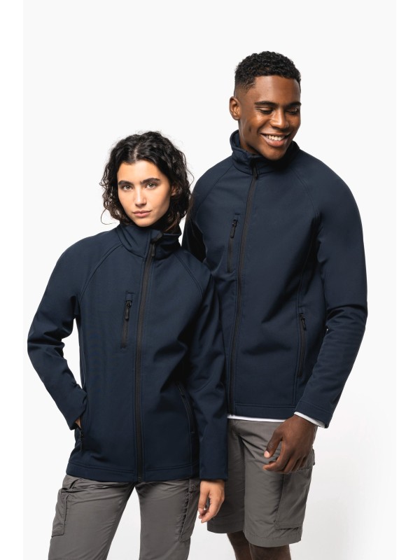 Bluso softshell 3 camadas eco-responsvel unissexo - K427