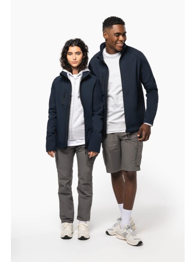 Bluso softshell 3 camadas eco-responsvel unissexo - K427