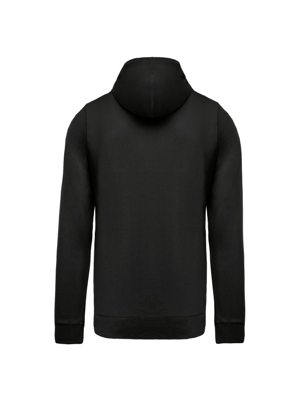 Casaco de algod�o leve com capuz - K438