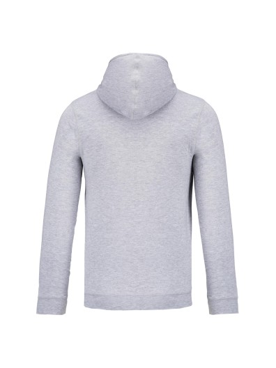 Casaco de algod�o leve com capuz - K438