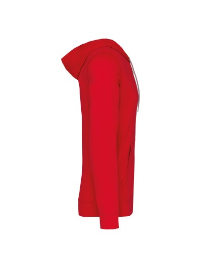 Casaco de algod�o leve com capuz - K438