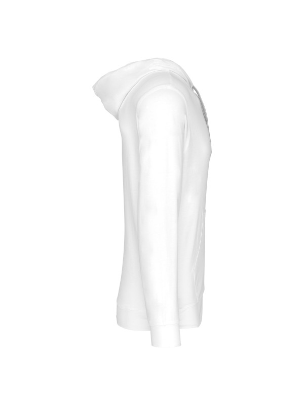 Casaco de algod�o leve com capuz - K438