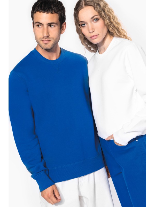 Sweatshirt com decote redondo - K442