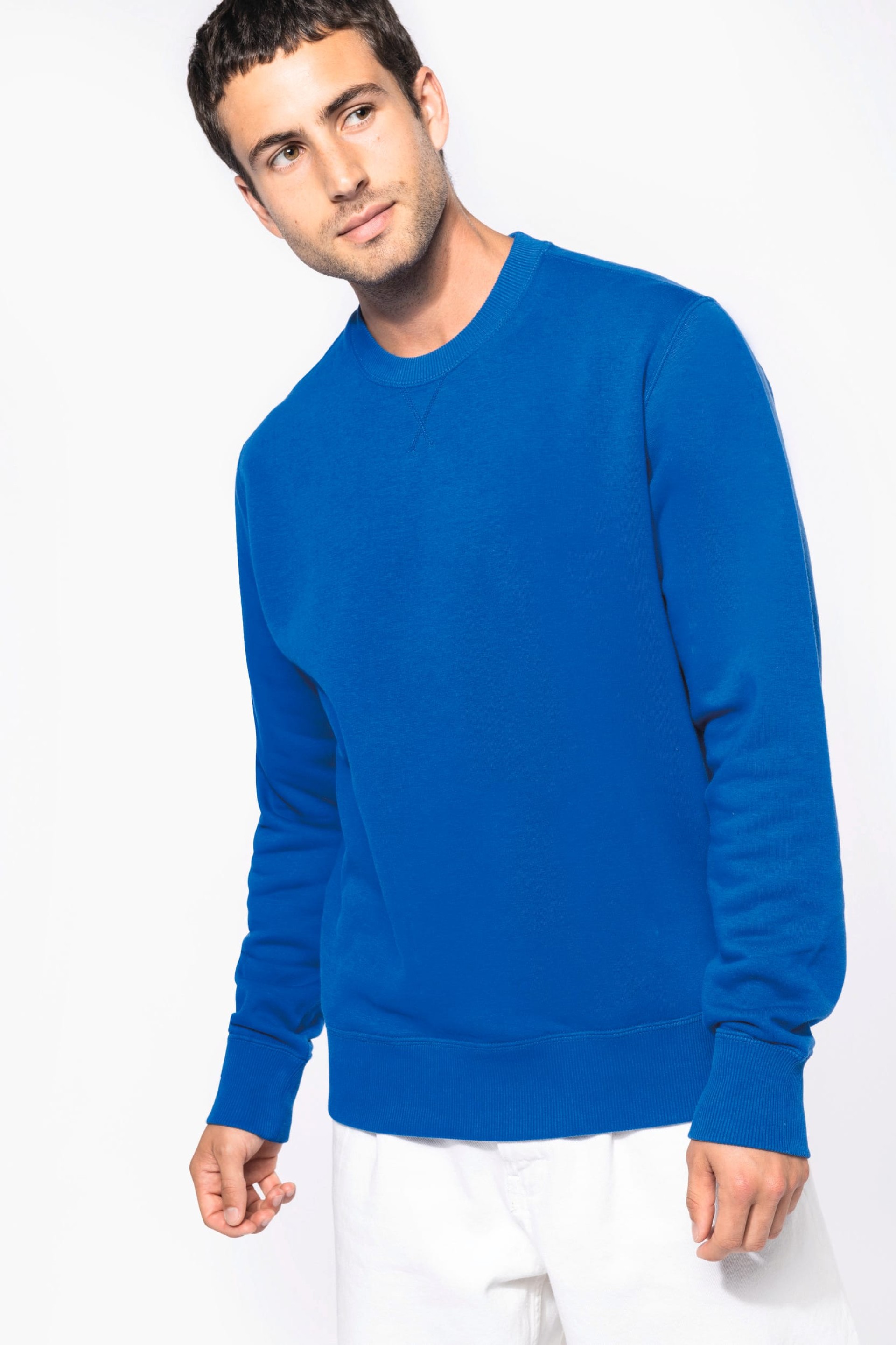 Sweatshirt com decote redondo - K442