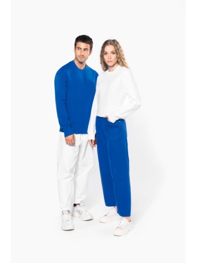 Sweatshirt com decote redondo - K442