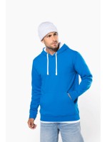 Sweatshirt com capuz em contraste - K446